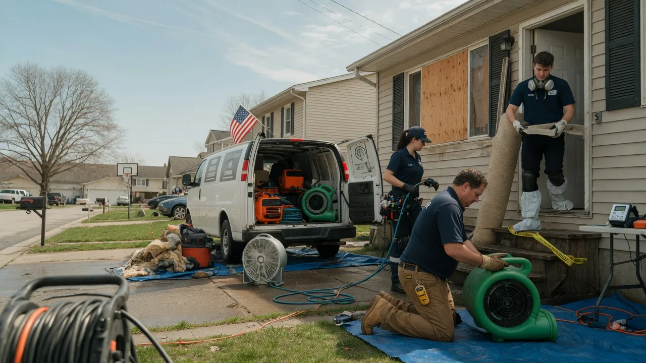 Water Damage Restoration in Nielsville, MN near me
